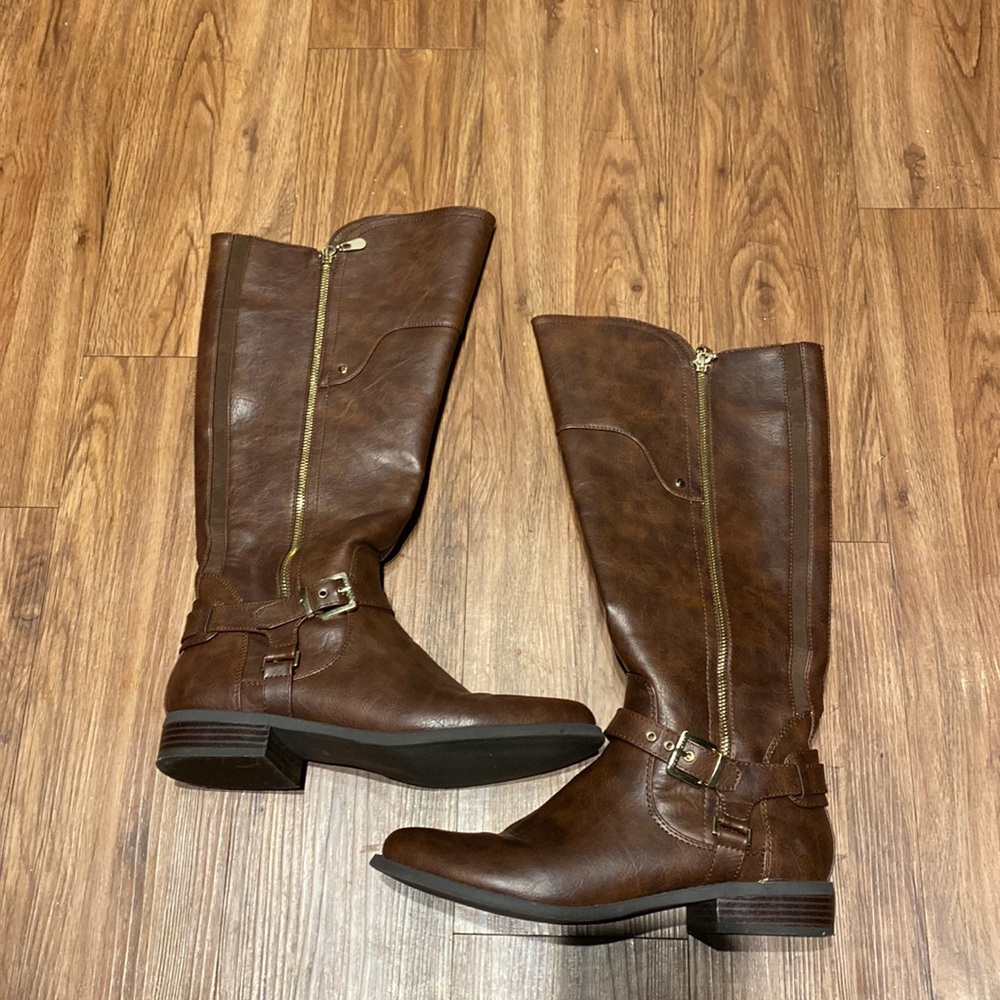 Guess Brown Riding Boots